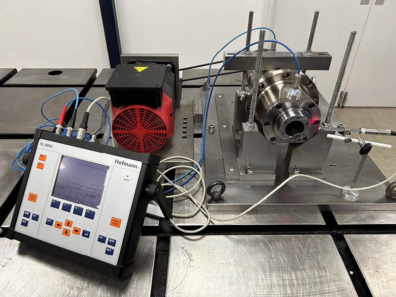 CNC spindle balancing